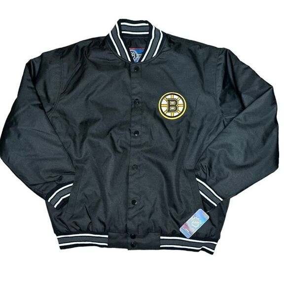 Boston Bruins Jacket in Black - Picture 2 of 11
